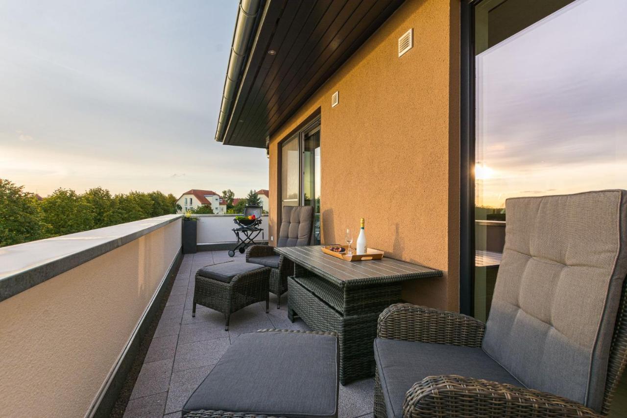 Luxus Spa Penthouse Sundowner Apartment Göhren-Lebbin Екстериор снимка